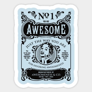 Awesomeness Sticker